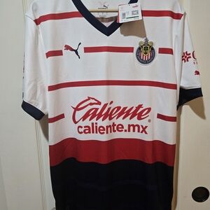 Puma Club Deportivo Guadalajara Men's Soccer Jersey Size Large - BNWT